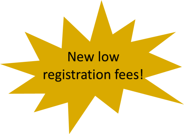 New low registration fees